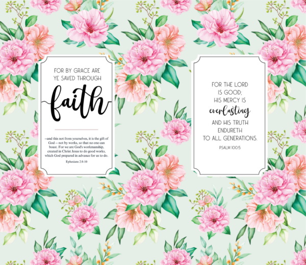 Pattern-Flowers-05-Custom-Personalized-Tumbler-20-oz - Image 2