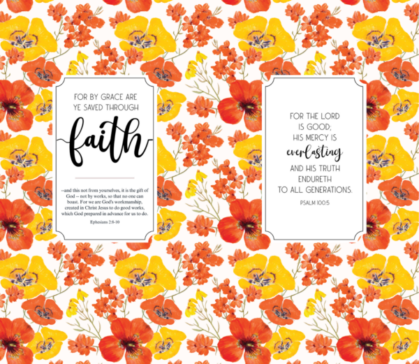 Pattern-Flowers-08-Custom-Personalized-Tumbler-20-oz - Image 3