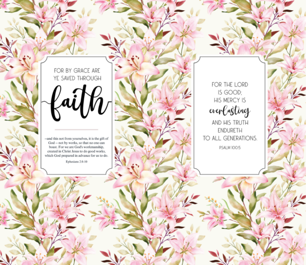 Pattern-Flowers-09-Custom-Personalized-Tumbler-20-oz - Image 2