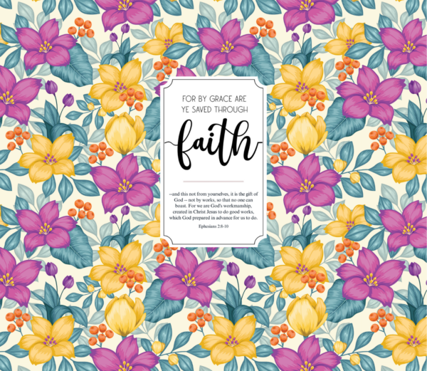 Pattern-Flowers-13-Custom-Personalized-Tumbler-20-oz - Image 4