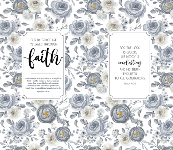 Pattern-Flowers-15-Custom-Personalized-Tumbler-20-oz - Image 3