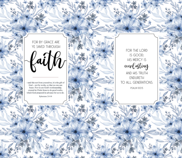 Pattern-Flowers-16-Custom-Personalized-Tumbler-20-oz - Image 3