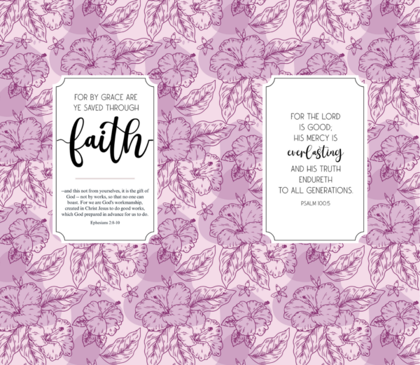 Pattern-Flowers-17-Custom-Personalized-Tumbler-20-oz - Image 3