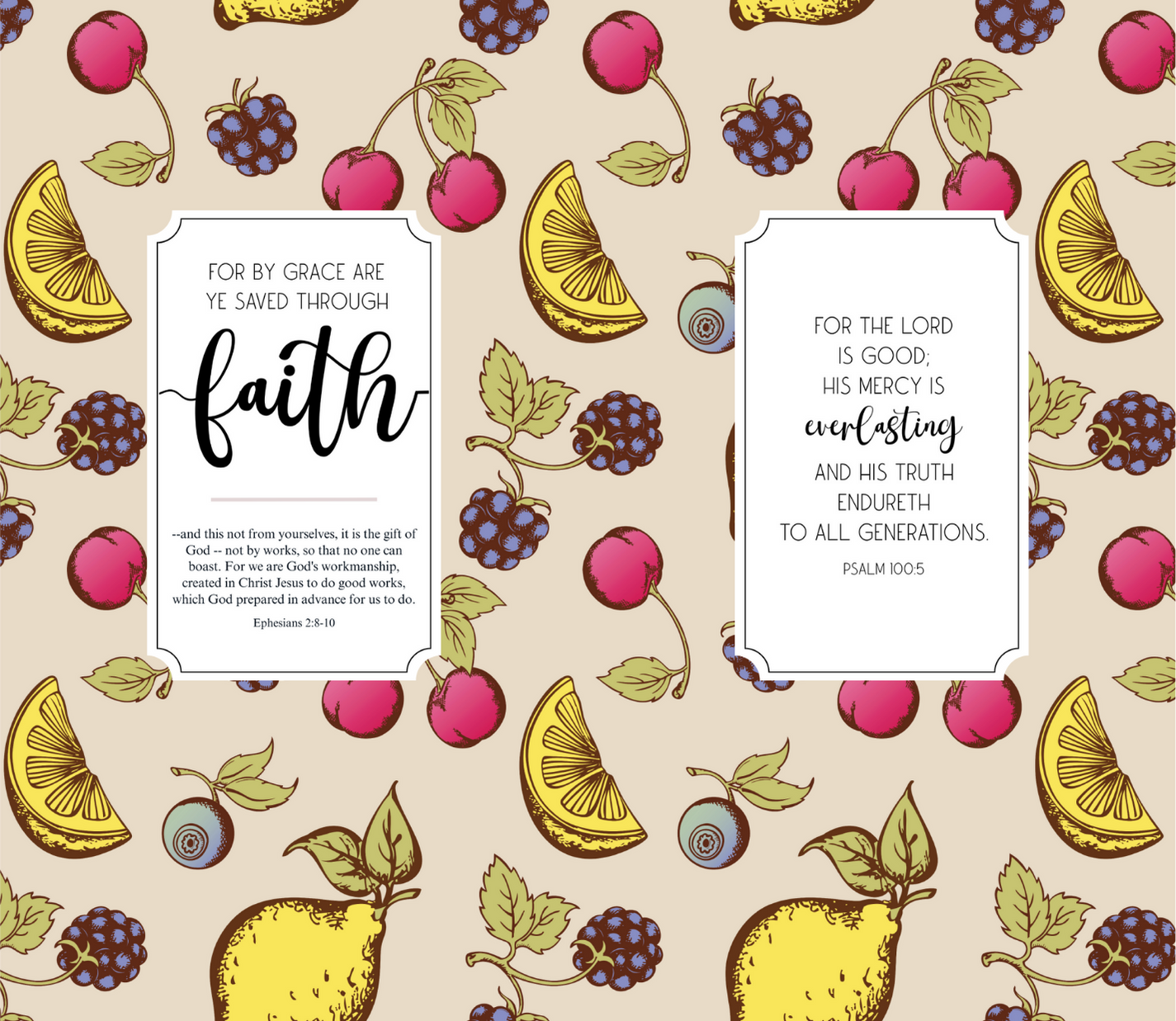 Pattern-Fruits-21-Custom-Personalized-Tumbler-20-oz - Image 2