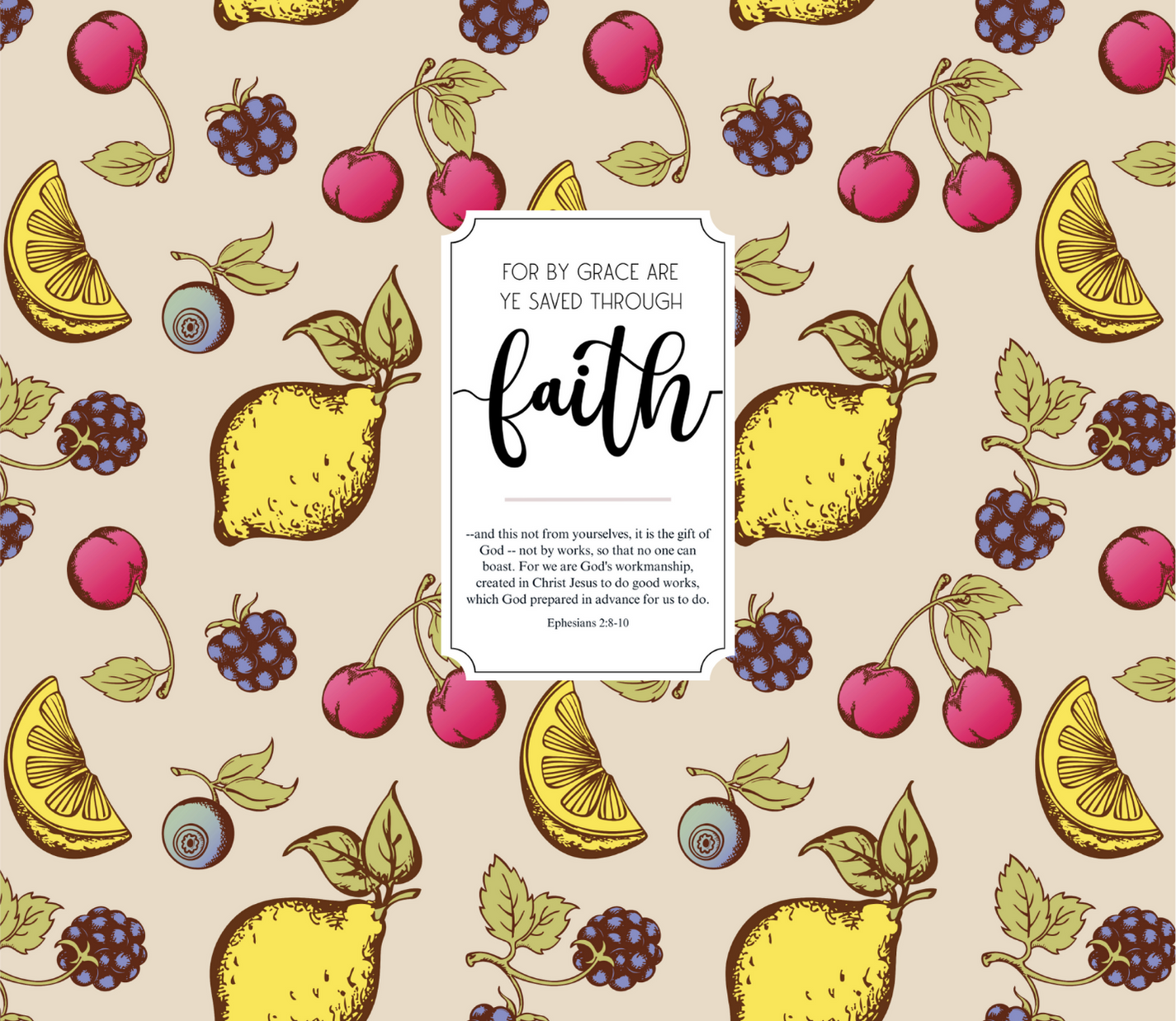 Pattern-Fruits-21-Custom-Personalized-Tumbler-20-oz - Image 3