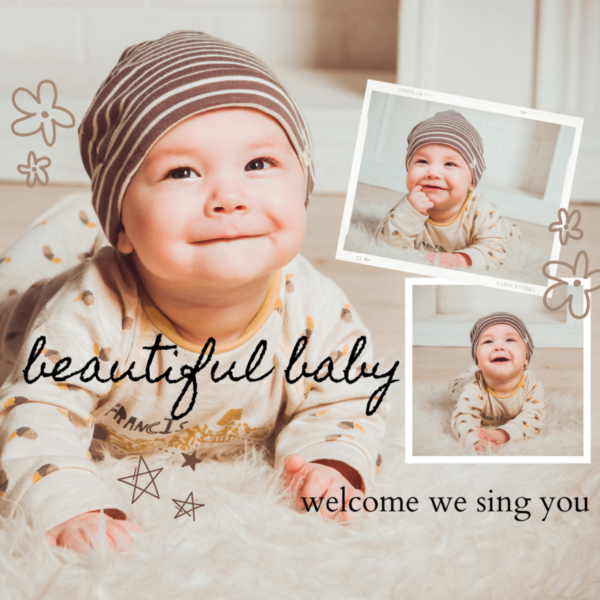 Baby 10 Custom Personalized Pictures & Text Tumbler 20 oz