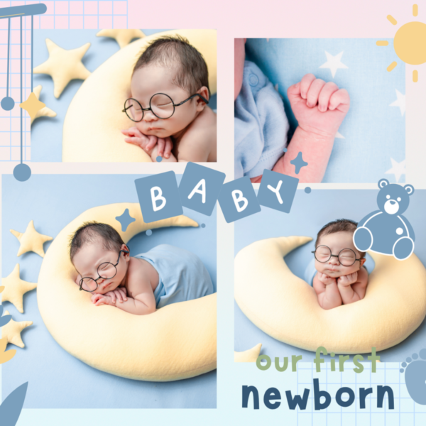 Baby 13 Custom Personalized Pictures & Text Tumbler 20 oz