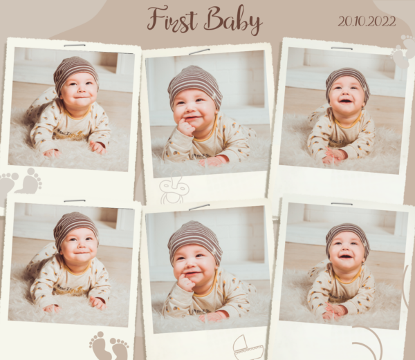 Baby 20 Custom Personalized Pictures & Text Tumbler 20 oz - Image 2