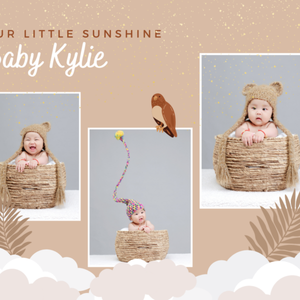 Baby 25 Custom Personalized Pictures & Text Tumbler 20 oz