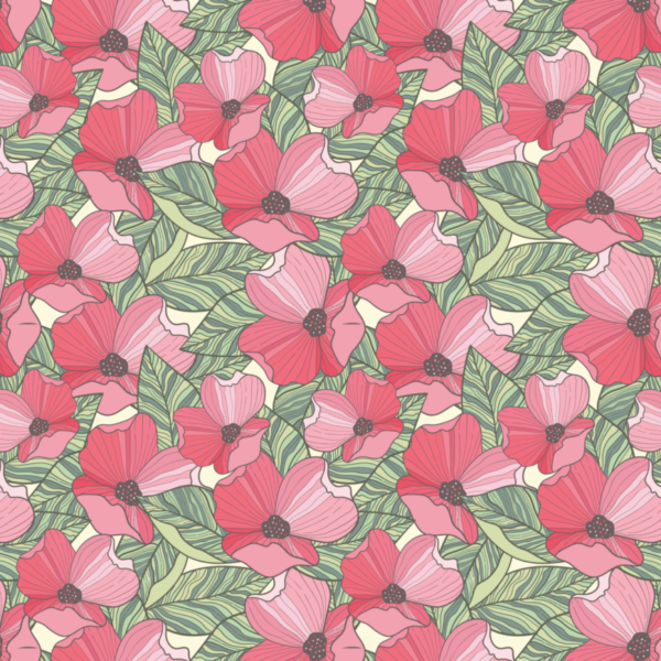 Pattern-Flowers-12-Custom-Personalized-Tumbler-20-oz