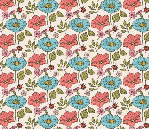Pattern-Flowers-14-Custom-Personalized-Tumbler-20-oz - Image 2